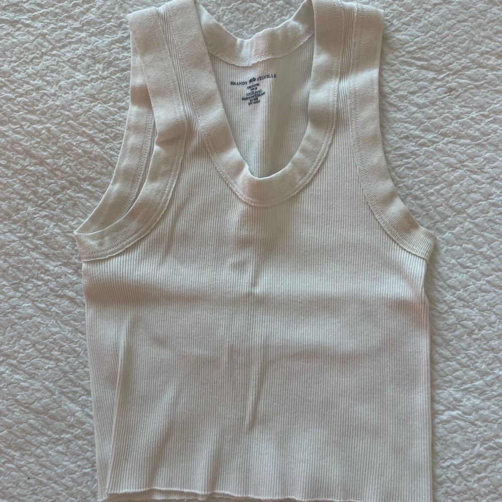 Brandy Melville white tank